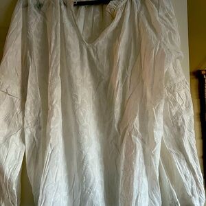 Anthropologie flower that girl blouse